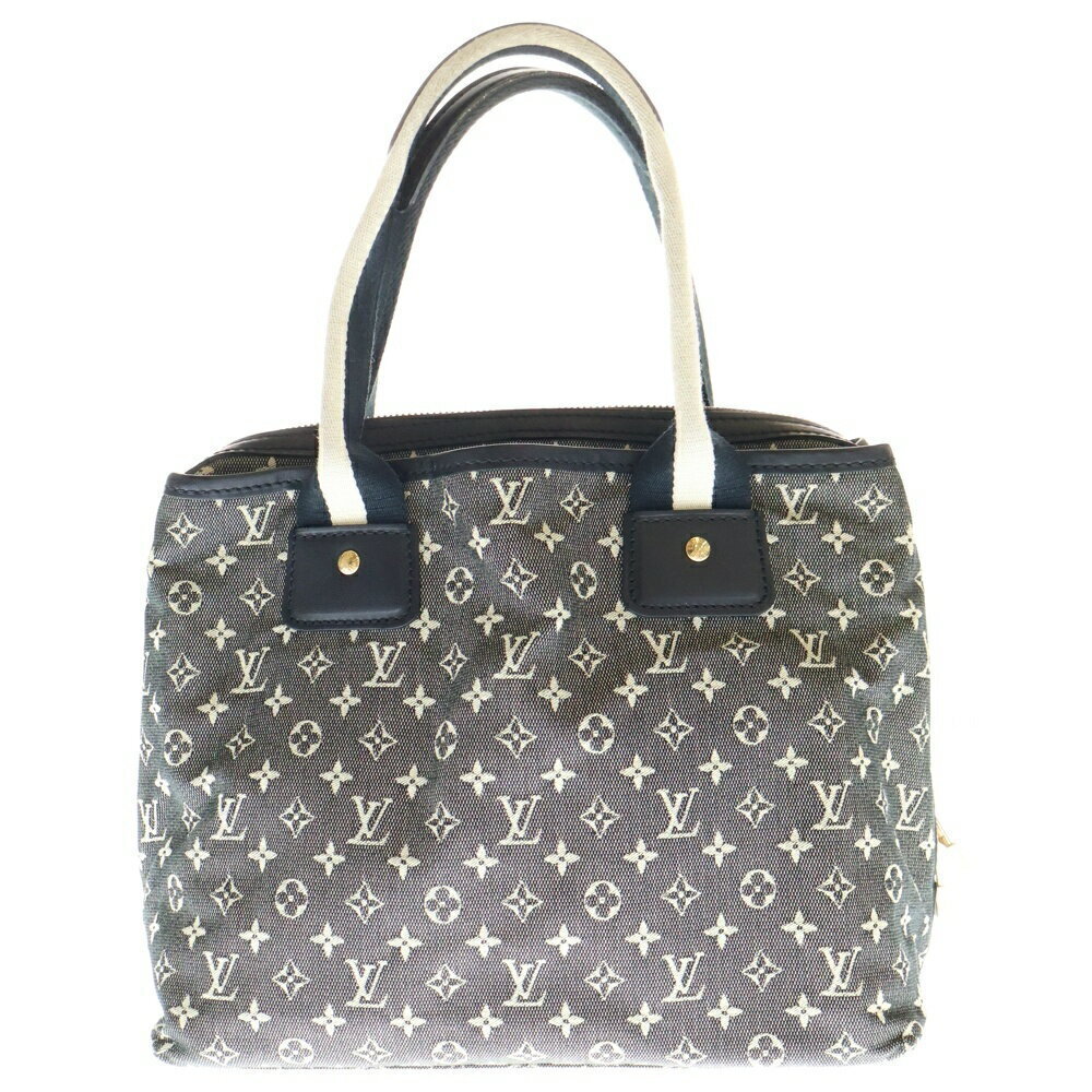 Louis Vuitton Sac Kate Handbag Canvas Navy Marie Blue Leather Monogram